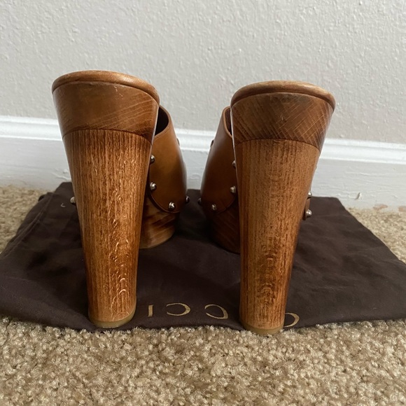 Gucci, Morena, Leather Platform Clog - Size IT 41 - US 11 - Picture 4 of 9